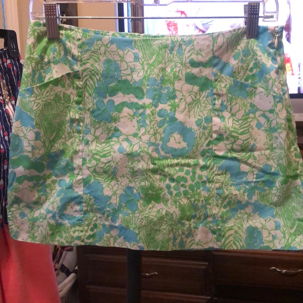 Lilly Pulitzer It’s a Zoo January Skort Skirt sz 0